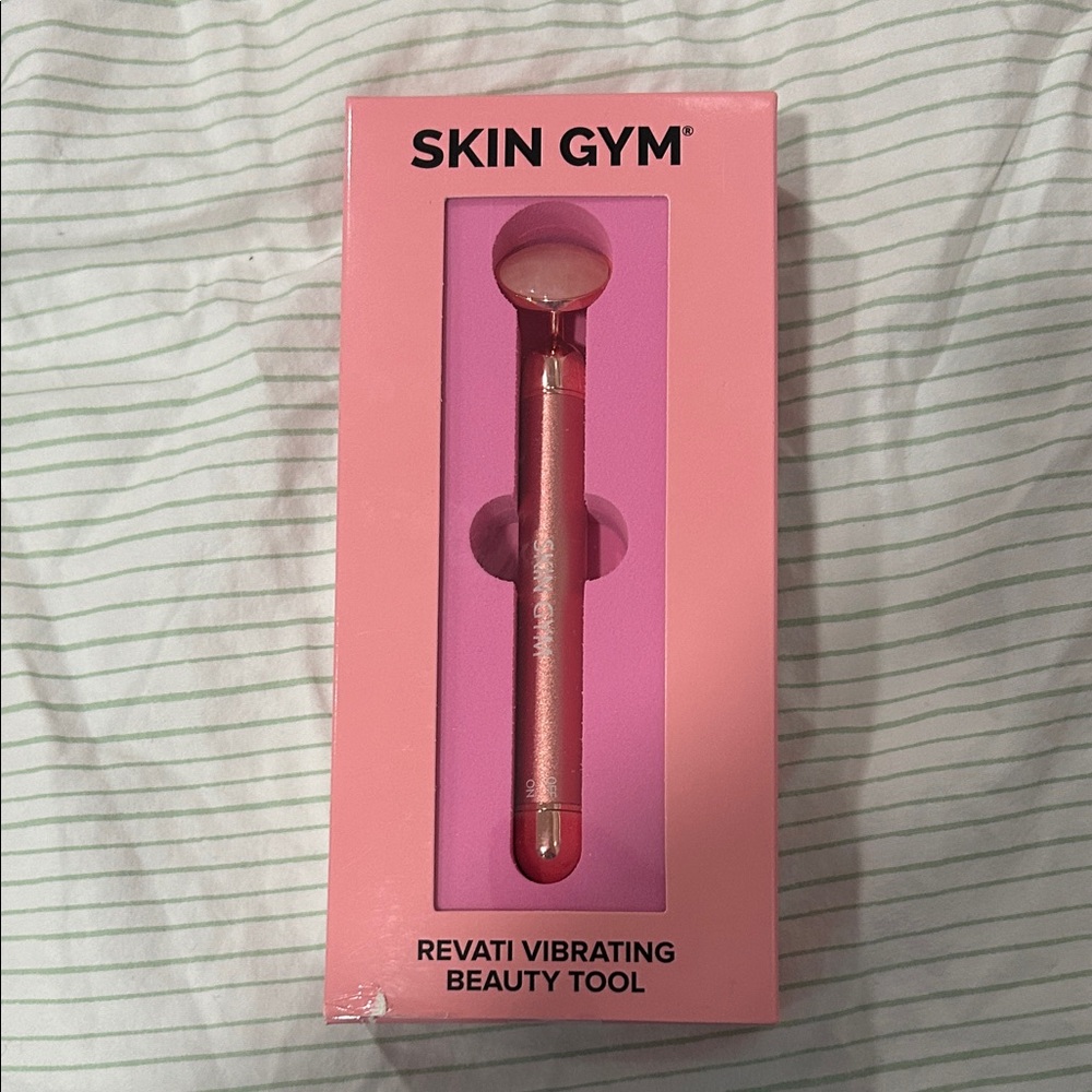 Skin Gym Revati Vibrating Beauty Face Tool. Sealed and Brand new in Box.